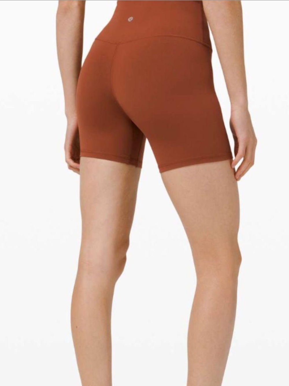 Lululemon Align Short 6” High-Rise Dark Terracotta Women’s Bike Shorts
